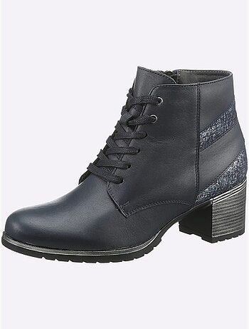 Bottines à Lacets De Fabrication Portugaise - Taille Standard - Helline