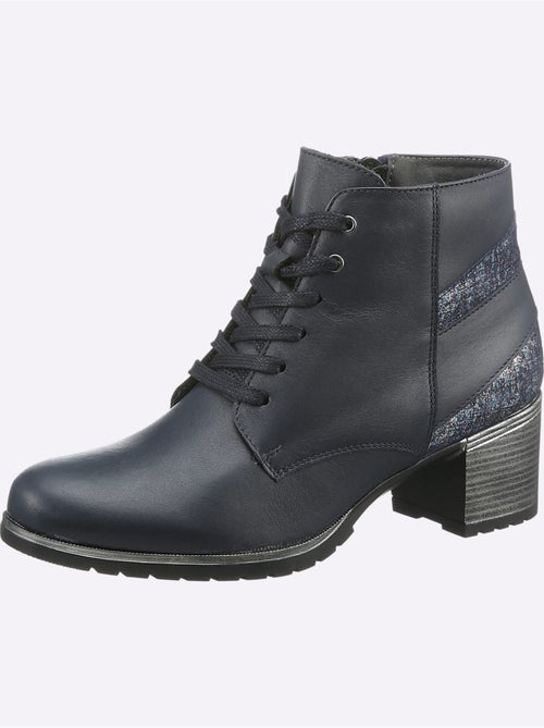 Bottines à Lacets De Fabrication Portugaise - Taille Standard - Helline - Kiabi