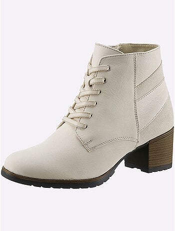Bottines à Lacets De Fabrication Portugaise - Taille Standard - Helline