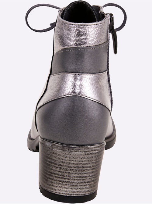 Bottines à Lacets De Fabrication Portugaise - Taille Standard - helline - Kiabi