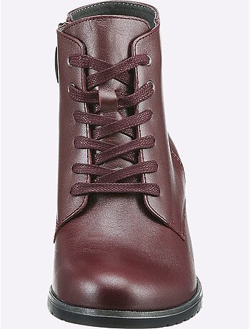 Bottines à Lacets De Fabrication Portugaise - Taille Standard - helline