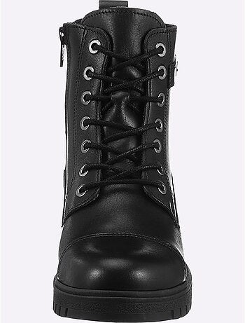Bottines à Lacets De Fabrication Portugaise - Taille Standard - Helline