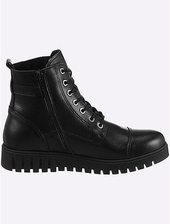 Bottines à Lacets De Fabrication Portugaise - Taille Standard - Helline