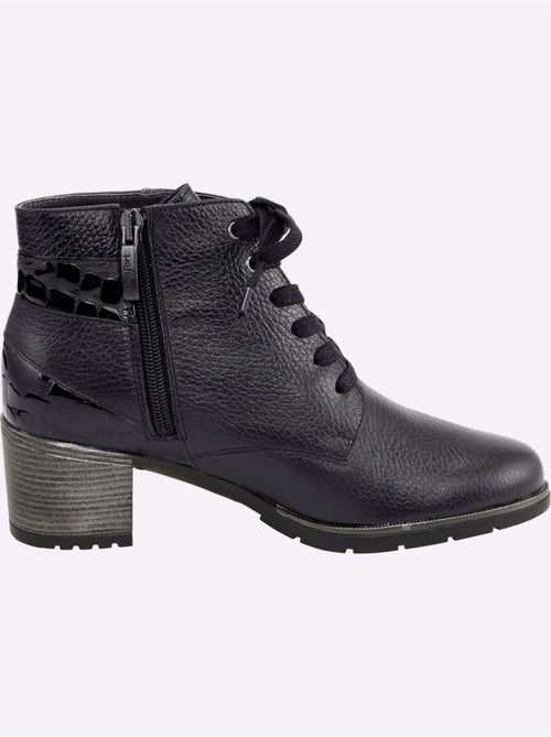 Bottines à Lacets De Fabrication Portugaise - Taille Standard - helline - Kiabi