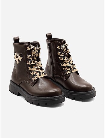 Bottines a lacets