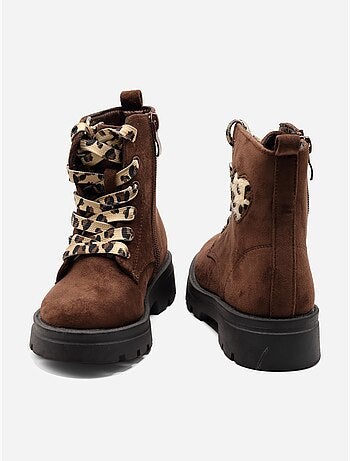 Bottines a lacets