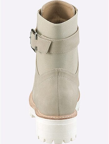 Bottines à Lacets Matière Synthétique - Taille Standard - helline