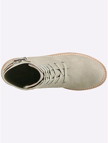 Bottines à Lacets Matière Synthétique - Taille Standard - helline