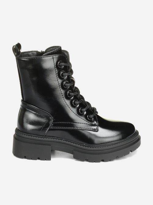 Bottines a lacets - Kiabi