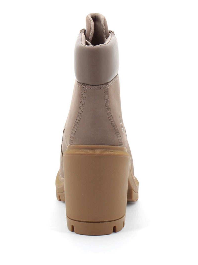 Bottines à Lacets Pour Femme Allington Heights Beige - Kiabi