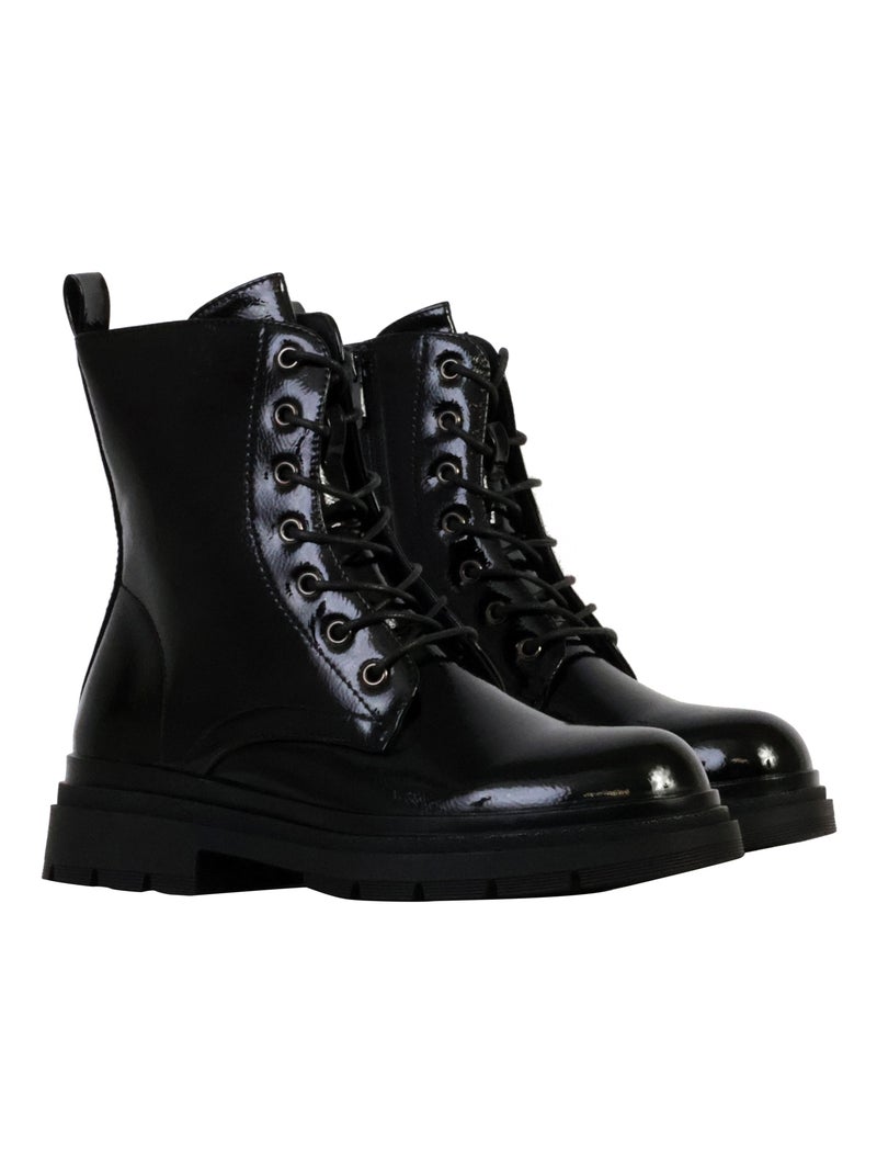 Bottines à Lacets The Divine Factory Noir - Kiabi