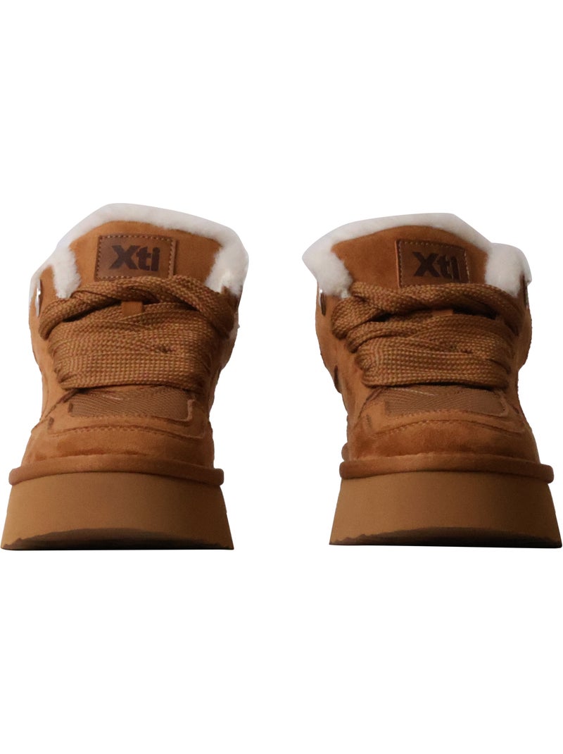 Bottines à lacets xti Camel - Kiabi