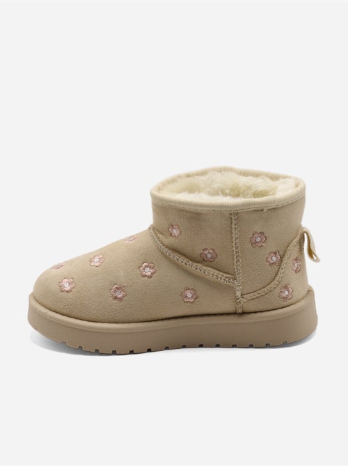 Bottines à motifs florales - Kiabi Bottines à motifs florales - Kiabi