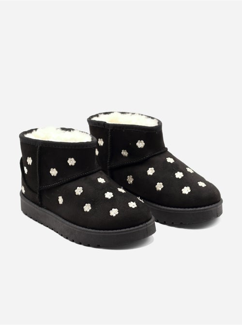 Bottines à motifs florales - Kiabi Bottines à motifs florales - Kiabi