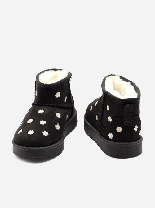 Bottines à motifs florales - Kiabi Bottines à motifs florales - Kiabi