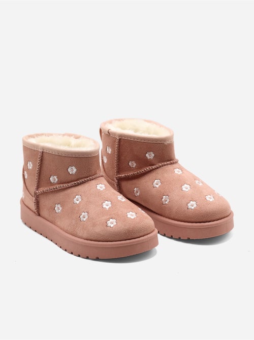 Bottines à motifs florales - Kiabi Bottines à motifs florales - Kiabi