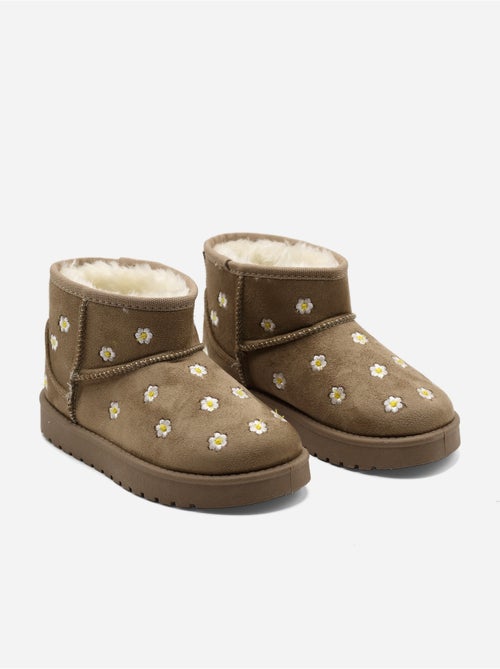 Bottines à motifs florales - Kiabi Bottines à motifs florales - Kiabi