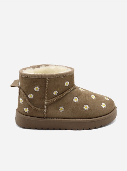 Bottines à motifs florales - Kiabi Bottines à motifs florales - Kiabi