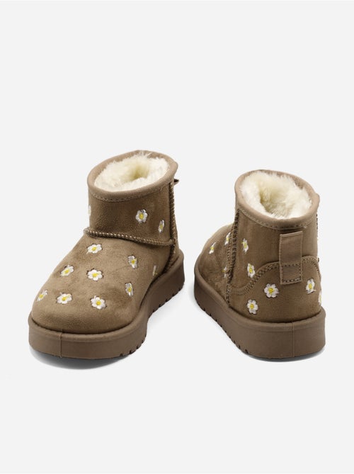 Bottines à motifs florales - Kiabi Bottines à motifs florales - Kiabi