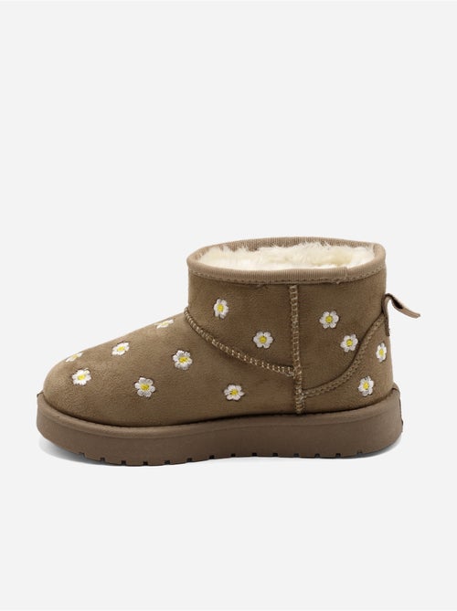 Bottines à motifs florales - Kiabi Bottines à motifs florales - Kiabi