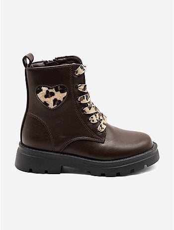 Bottines à motifs