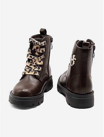 Bottines à motifs