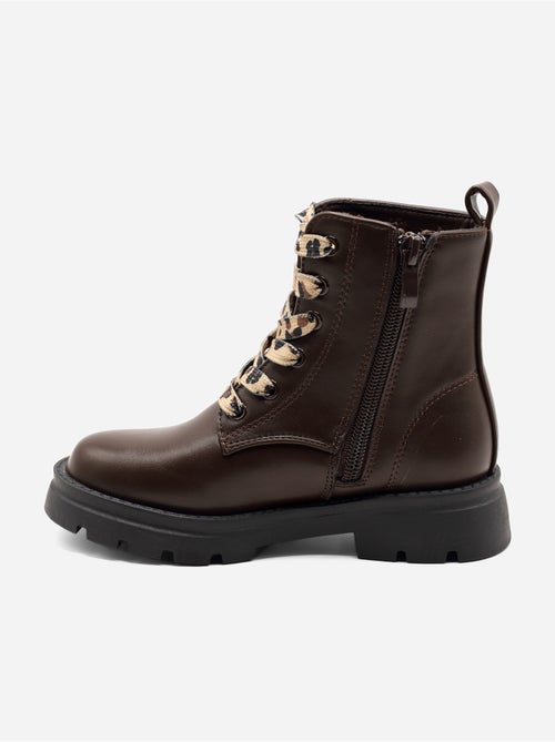 Bottines à motifs - Kiabi