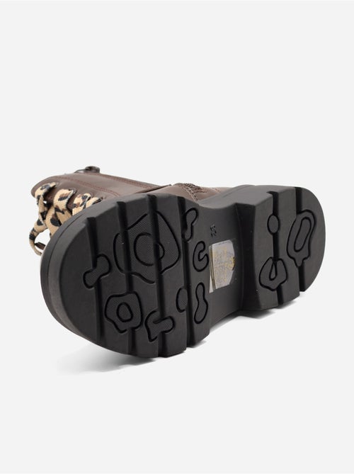 Bottines à motifs - Kiabi