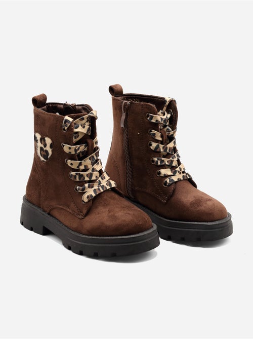 Bottines à motifs - Kiabi