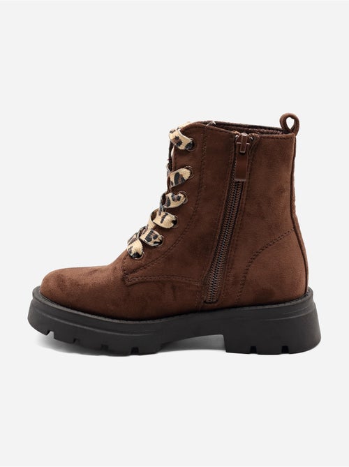 Bottines à motifs - Kiabi