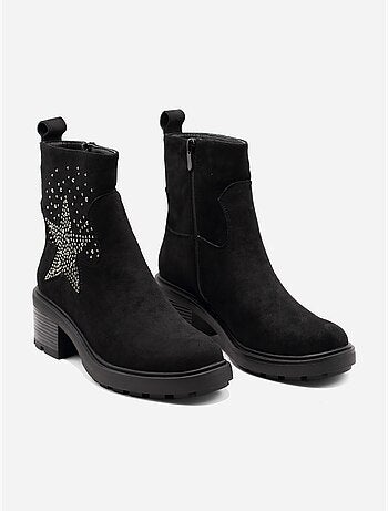 Bottines à motifs