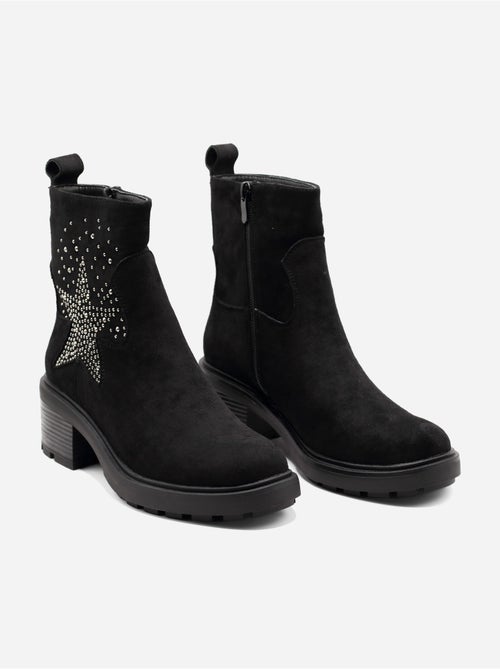 Bottines à motifs - Kiabi Bottines à motifs - Kiabi