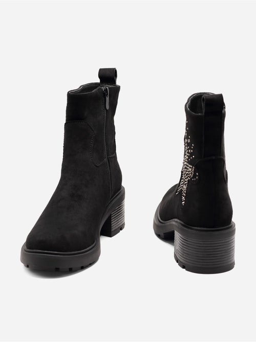 Bottines à motifs - Kiabi Bottines à motifs - Kiabi