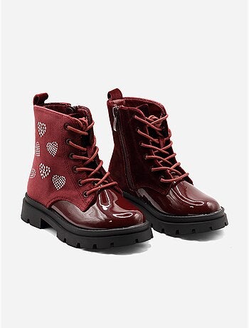 Bottines à motifs