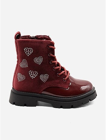 Bottines à motifs