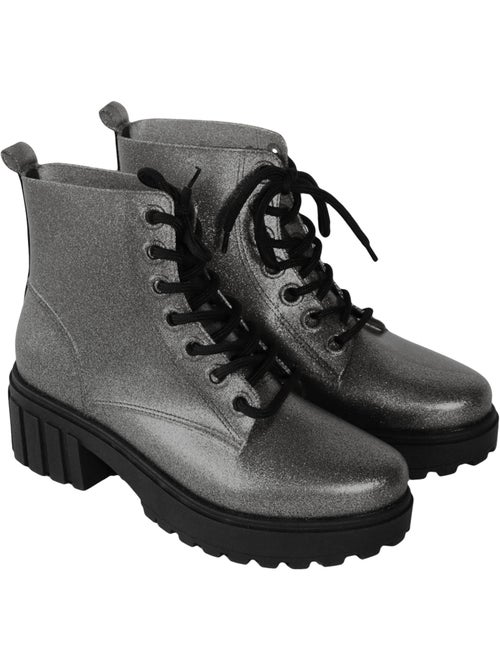 Bottines à paillette Femme - Kiabi