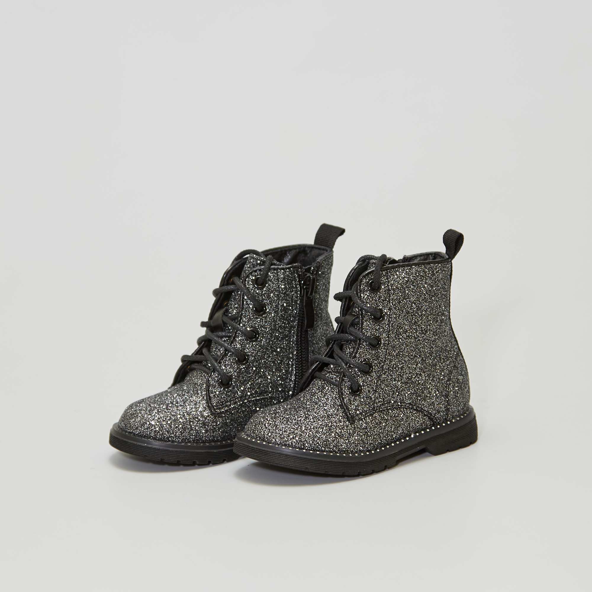bottines paillettes fille