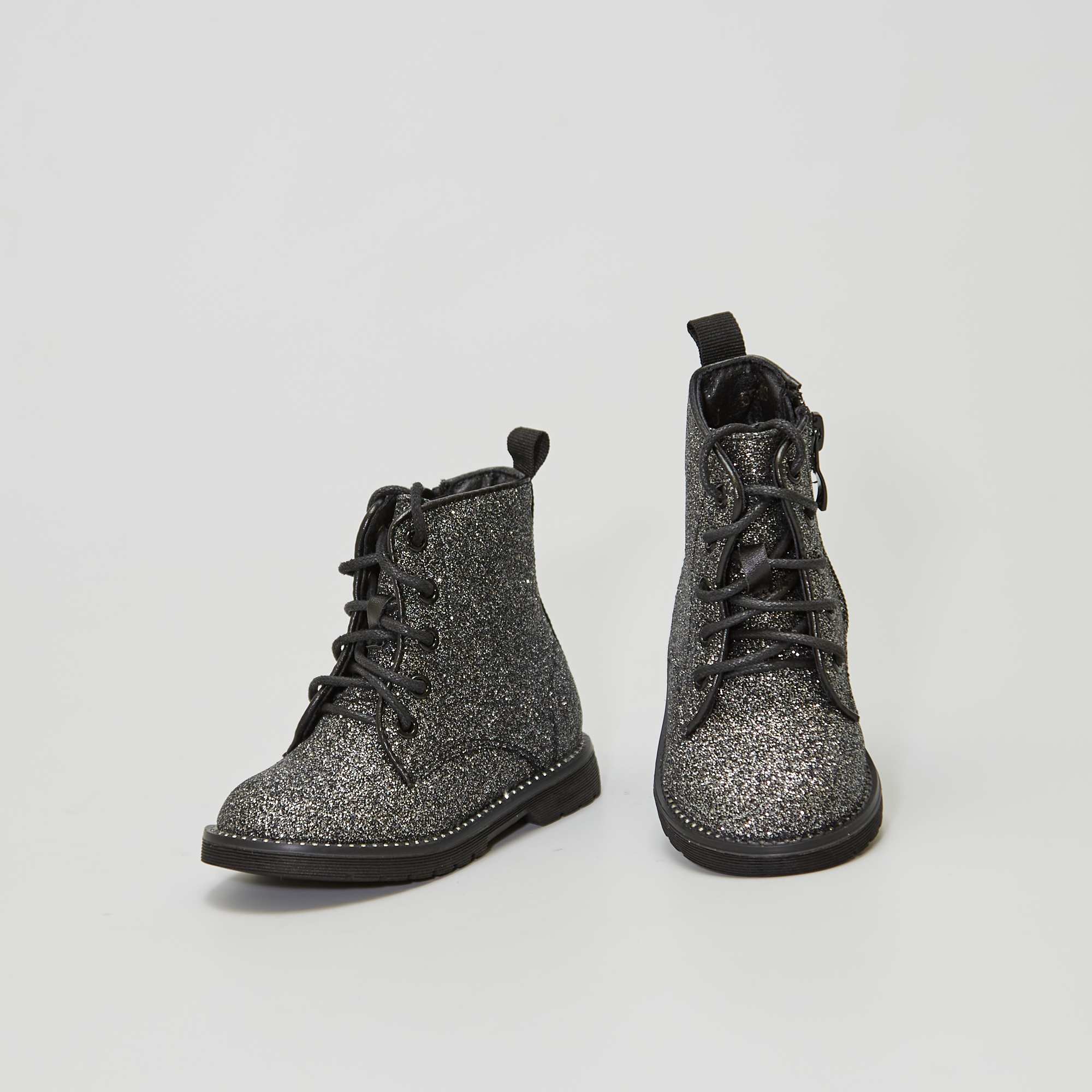 bottines paillettes fille
