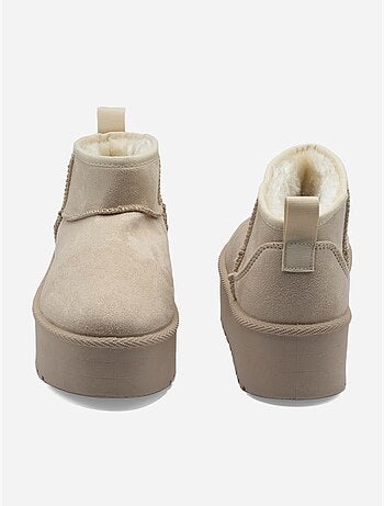 Bottines à plateforme - C M