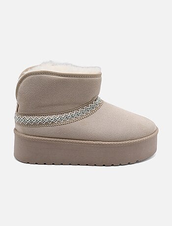 Bottines à plateforme - C M