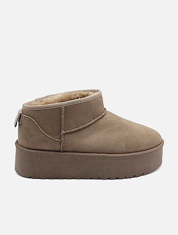 Bottines à plateforme - C M