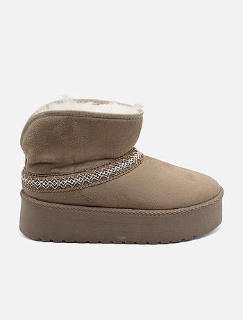 Bottines à plateforme - C M