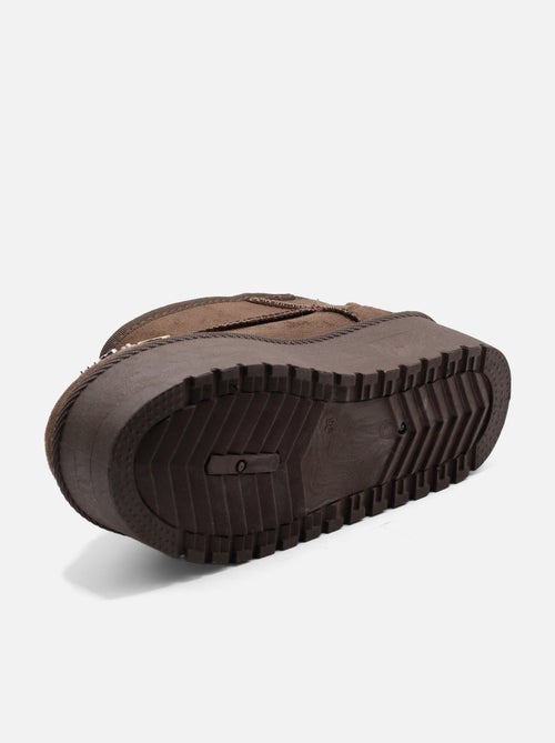 Bottines à plateforme - C M - Kiabi