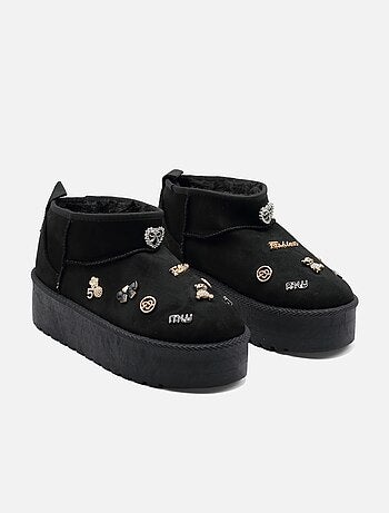 Bottines à plateforme - C M