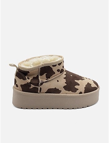 Bottines à plateforme