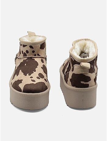 Bottines à plateforme