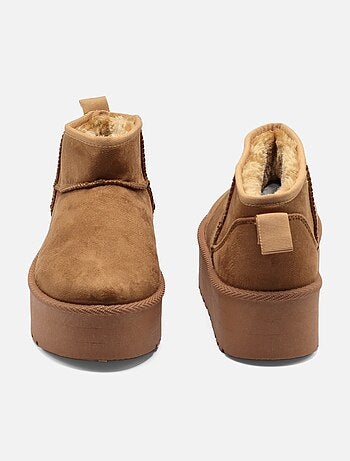 Bottines à plateforme