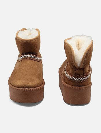 Bottines à plateforme