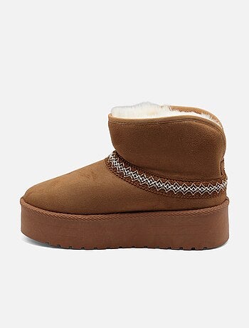 Bottines à plateforme