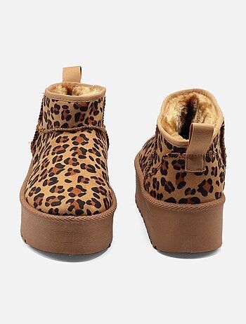 Bottines à plateforme